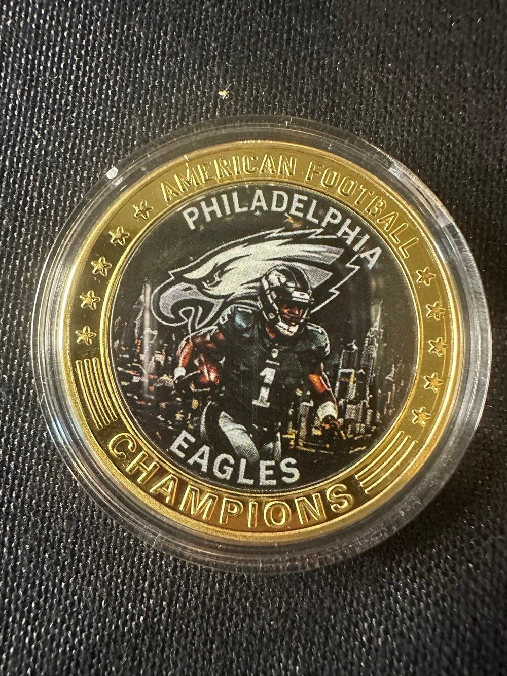 Philadelphia Eagles 1 oz Collectible Coin NFL Football Eagles Fan Gift